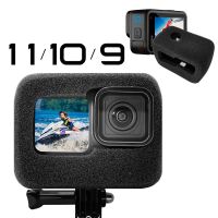 GoPro HERO 11 Black Windshield Wind Noise Reduction Sponge Foam Case For Go pro 11 10 9 Action Camera Accessorie