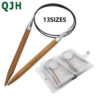 13 Size Tube Circular Crochet Knitting Needles Set DIY Sewing Crochet Hooks Set Bamboo Needlework Craft Knitting Tools Stitch