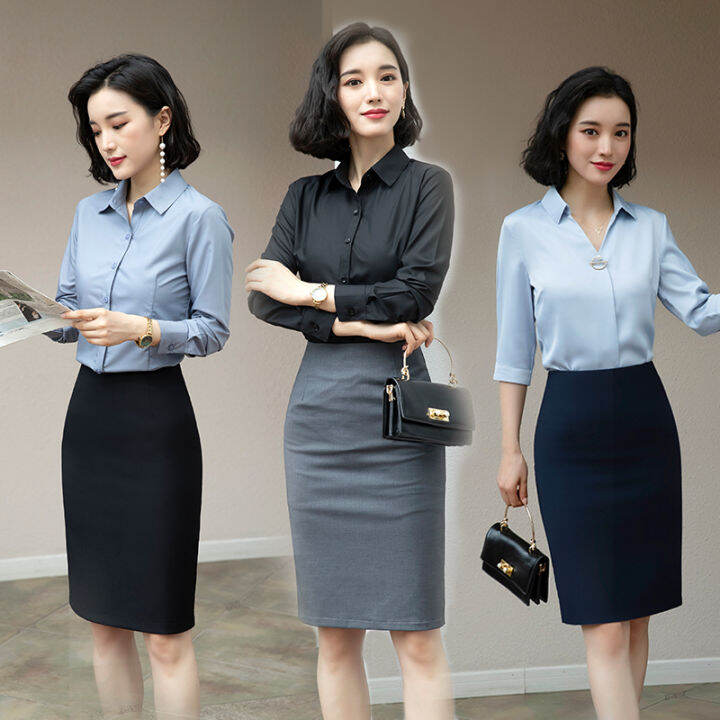 Business professional outlet skirt length