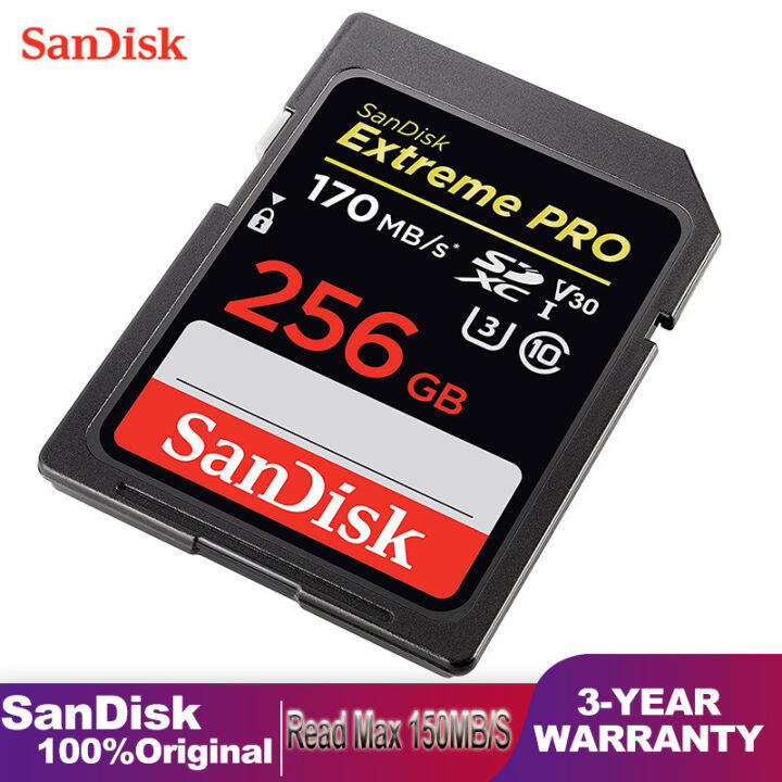 Thẻ SD SanDisk Extreme PRO Thẻ Nhớ 32GB: Thẻ nhớ SanDisk Extreme PRO là lựa chọn số 1 cho những người đam mê chụp ảnh và quay video. Với tốc độ ghi/lưu trữ cực cao, bạn có thể chụp ảnh nhanh liên tiếp và lưu trữ chúng một cách nhanh chóng và an toàn.