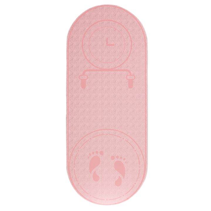 Jump Rope Mat Exercise Cushioning Mute Yoga Mat Sound Insulation and