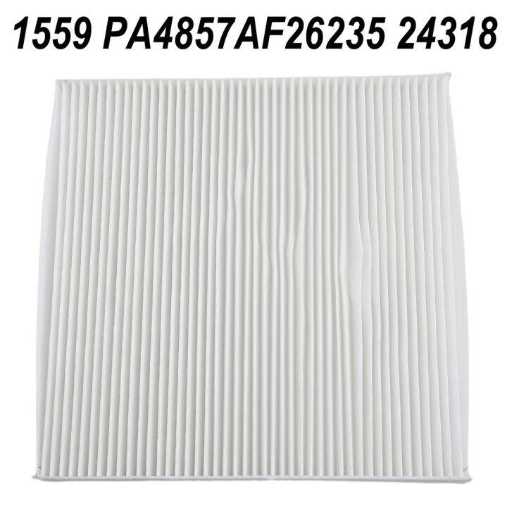Cabin Air Filter For Freightliner For Cascadia For Columbia 91559 PA4857 AF26235 White Plastic