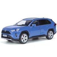 รถออฟโรด1:24ของเล่นเด็กจำลองรถ Diecast โลหะโมเดลรถอัลลอยรถออฟโรด RAV4ของขวัญ