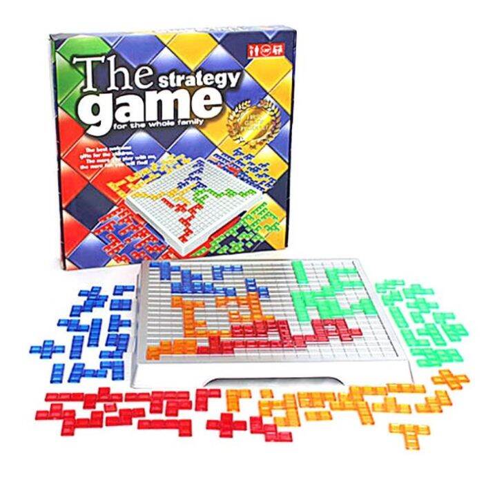 Strategy Game Blokus Board Game Lazada