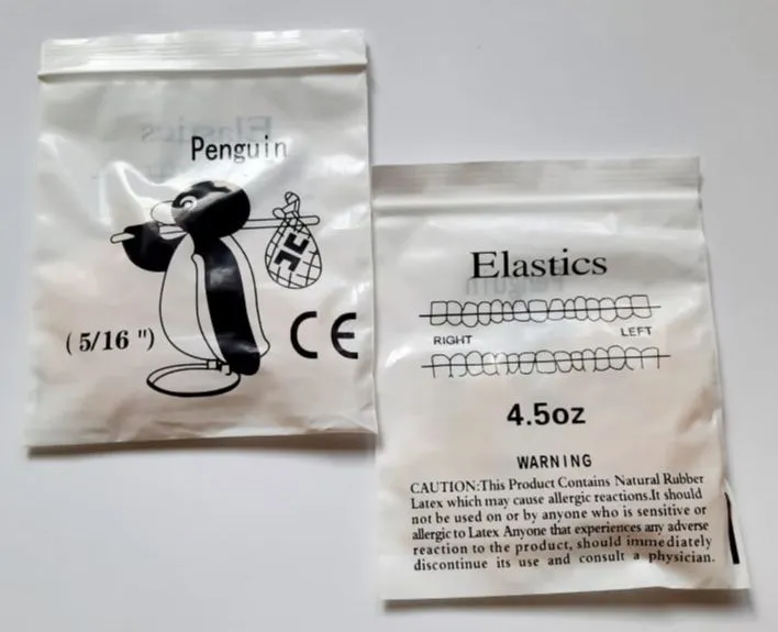 Elastics Penguin 5/16 4.5oz 50pcs./pack Lazada PH