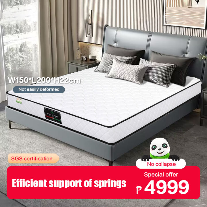 【8.6inch】Mattress bed foam 2 person Spring single Memory Foam bed ...