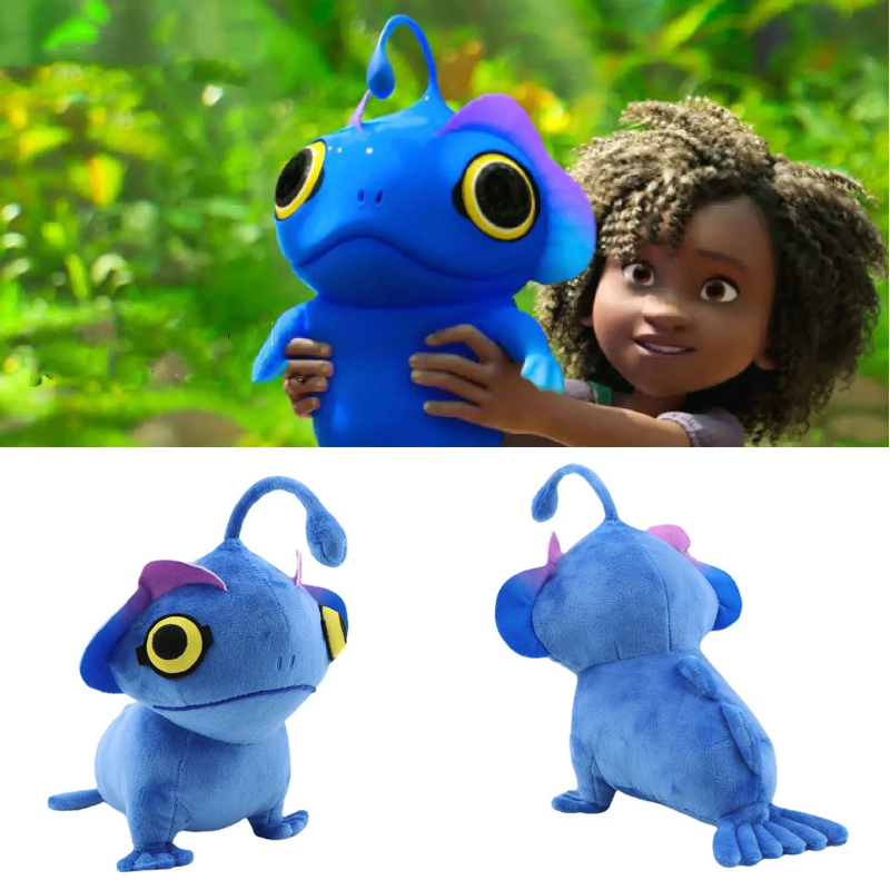 A and Home Decor Blue Lantern Fish Cartoon Doll for Fan Collections Hunter Figure So Cute and Soft GLASS CUP PLUS Sea Beast Hunter Figure The Sea Beast Plush Toy 
