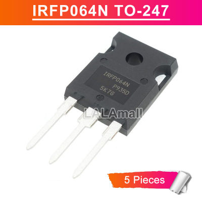 5Pcs Original IRFP064N TO247 IRFP064NPBF IRFPO64N TO-247 N-Channel 55V /110A MOSFET ทรานซิสเตอร์ยี่ห้อใหม่ IC