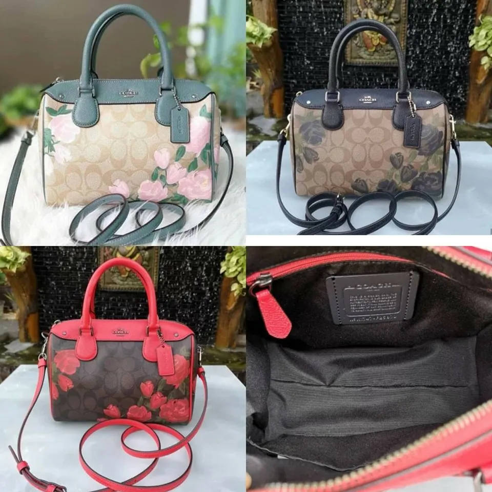 F25870 Coach Mini Bennett in Signature Coated Canvas with Camo