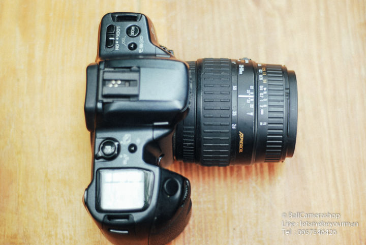 ขายกล้องฟิล์ม-minolta-a303si-super-serial-99521294-พร้อมเลนส์-sigma-28-80mm-macro