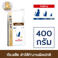 Royal Canin Feline Gastro Intestinal Dry Cat Food อาหารแมว ประกอบการรักษาโรคระบบทางเดินอาหาร ถ่ายเหลว 400g