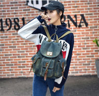 2021 New Hot Sale Retro Denim Backpack Women Backpack Canvas School Bag Leisure Travel