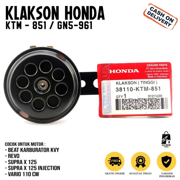 Klakson motor honda / Klakson honda vario 125 / Klakson honda vario 150/ Klakson honda scoopy