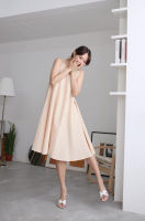 PEONYY.PETAL Gypso dress - Beige (แถมโบว์ผูกผม)