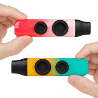 YOUZI Small Kazoo Creative Double Memne Treble Bass ปรับ Kazoo แบบพกพาเครื่องดนตรีระดับมืออาชีพ