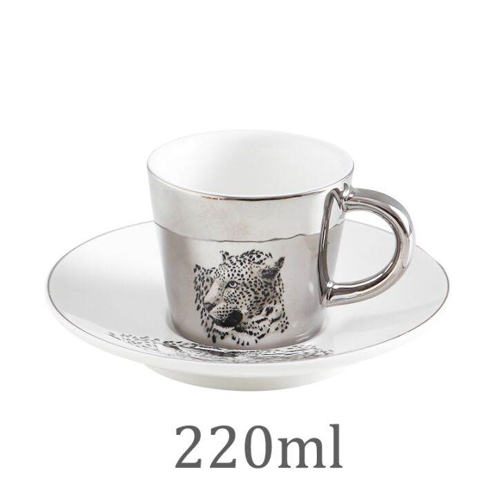 high-end-cups-creative-horse-anamorphic-cup-mirror-reflection-cup-hummingbird-mug-luycho-ชุดชากาแฟพร้อม-coaster-90ml-220ml