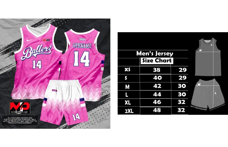 BALLERS 11 BASKETBALL JERSEY FULL SUBLIMATION HIGH QUALITY  FABRICS/SPORTSWEAR/TRENDY JERSEY/BASKETBALL