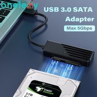 Onelesy SATA to USB 3.0 External USB3.0 SATA Converter For 2.5 Inch SATA HDD SSD Hard Drive 5Gbps Fast Data Transmission Adapter