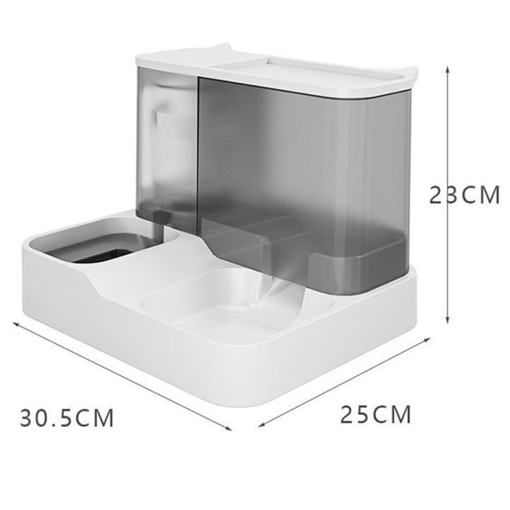 automatic-pet-feeder-2-in-1-food-and-water-bowl-set-automatic-water-fountain-and-food-dispenser
