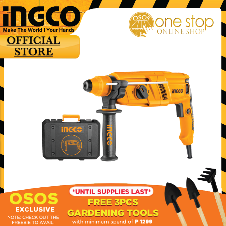 INGCO Original Impact Drill 850W with Variable Speed & Hammer Function