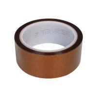 3 M7413D Goldfinger High Temperature Resistant Polyimide Insulation Tape. Its Light Brown Adhesives Tape