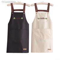 ✜┇ Thickened household kitchen apron for waterproof and oil resistant catering