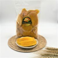 Dried Mango soft มะม่วงอบแห้งแบบสไลด์ สูตรน้ำตาลน้อย เกรด A เกรดส่งออก อร่อยมาก!! ผลไม้อบแห้ง By Happy Fruits