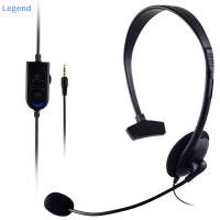 ?【Lowest price】Legend หูฟัง Operator Head-MOUNTED with NOISE cancelling Microphone One-Ear telephone CLEAR Call หูฟังแบบ single-sided 3.5MM Plug