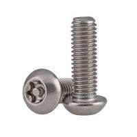 M3 GB2672 304 Stainless Steel Anti-theft Screws Round Plum with Needle Core Anti-theft Screws Bolts M3x4/5/6/8-25