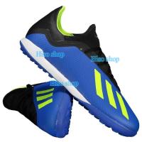 รองเท้าฟุตบอล Adidas X tango 18.3 ของแท้ สีน้ำเงินตัดดำ ไซส์ 46 แบรนด์แท้shop 100% น้ำหนักเบาใส่สบาย