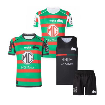 Sydney Rabbitohs Sport [hot]2023 Mens Jersey Rugby South  Shorts Replica S-5XL Home/Away/Singlet