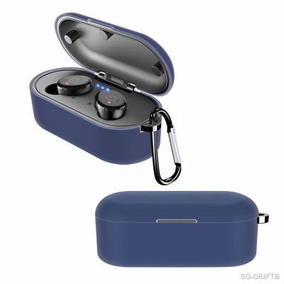 Earphones Portable Storage Case For TOZO T10 Bluetooth Earphone Case Charging Compartment Silicone Case Headphone Accessories