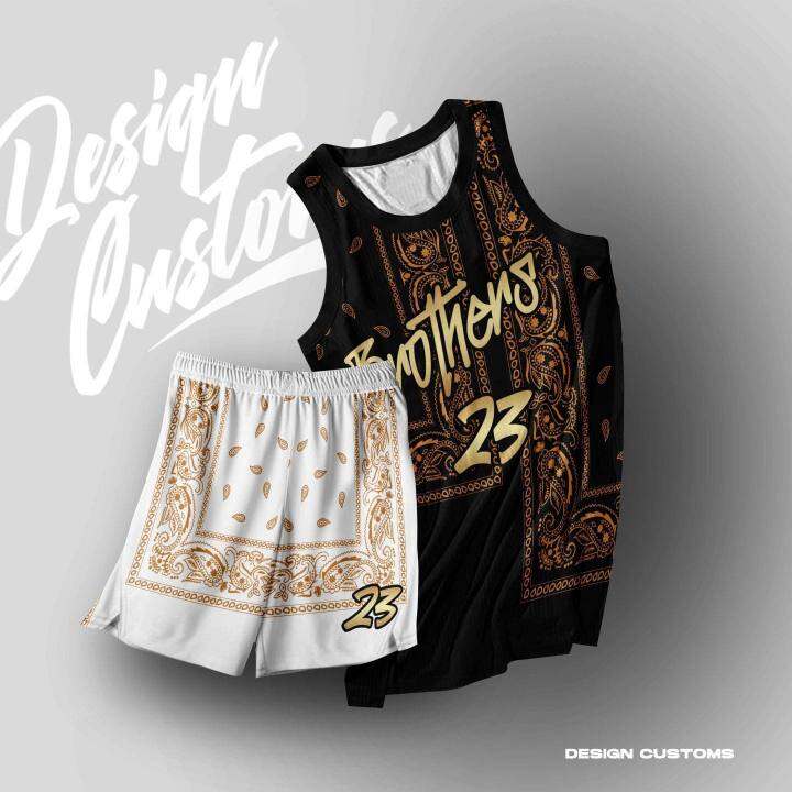 black and gold jersey basketball