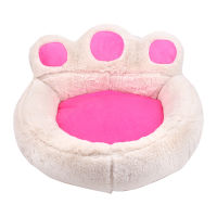 Pet Dog Cat Bed Winter Lovely Bears Paw Sleep Mat Sofa Soft Material Pet Nest Chihuahua Doghouse for Puppy Kitten Accessories