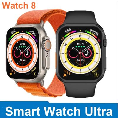 ZZOOI LEMFO WS008 Ultra Smart Watch Men Women Ultra Series 8 2022 NFC Bluetooth Call Ultra Smartwatch Men Waterproof For Android IOS