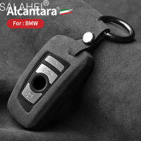 Alcantara หนังนิ่มรถยนต์ที่สำคัญที่ครอบคลุมกรณีเชลล์สำหรับ BMW 1 3 5 7 Series X3 F20 X4 X5 F10 F25 X1 E34 F30 F18 F16อุปกรณ์เสริม