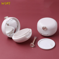 ?【Lowest price】WORE 1pcs 20g White Lip Film bottle กล่องฟิล์มลิปกับแปรงลิปบาล์มขวดเปล่า