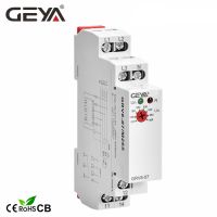 Gratis Ongkir GEYA รีเลย์ควบคุมลำดับเฟสของจอภาพ3เฟสรีเลย์ควบคุม GRV8-07