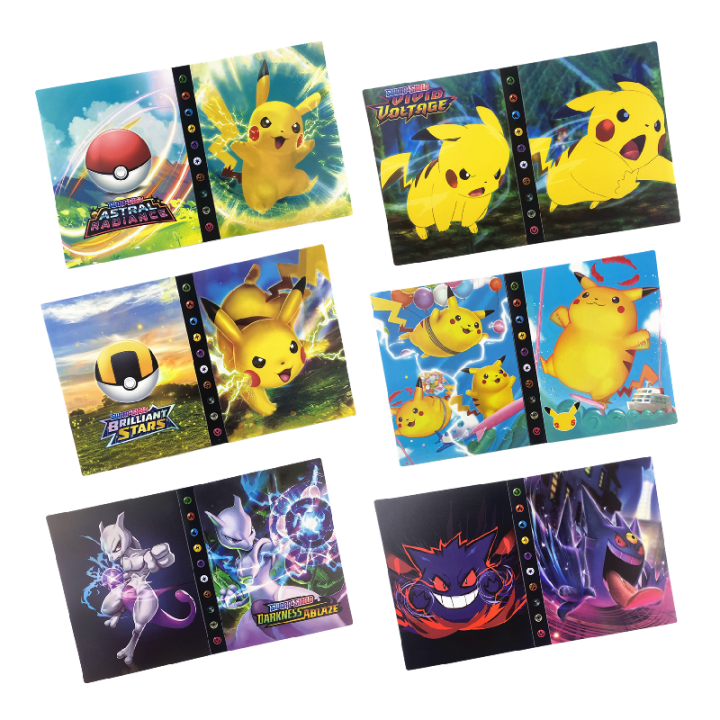 Pokemon Anime Brand New 240 Pokemon Cards Album Book Cartoon Game Cards VMAX GX EX Holder Pokemon Toys Collectibles Pokemon Anime Brand New 240 Pokemon Cards Album Book Cartoon Game Cards VMAX GX EX Holder Pokemon Toys Collectibles
