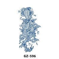 【YF】 Tattoo Sticker Semi Permanent Strong Decorative Properties Long Lasting Cool Big Arm Sleeve Tattoos