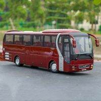 Yutong โมเดลรถจำลอง6128HQB อัลลอยด์1/42ของขวัญสำหรับเด็กคอลเลกชันรถบนท้องถนนรุ่นใหม่