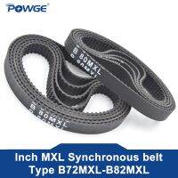 ✑❒ POWGE MXL Synchronous Timing belt Pitch 2.032mm B72/B73/B74/B75/B76/B77/B78/B79/B80/B81/B82 Width 6.4/9.4mm B72MXL B75MXL B80MXL