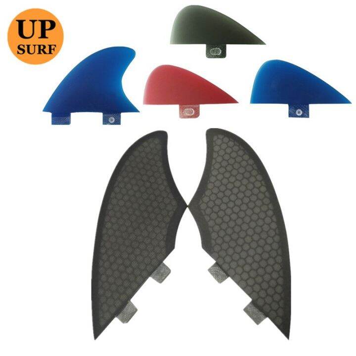 Double Tabs Surf Fins Twin Fins+Small Central Fin Surfboard Double Tabs