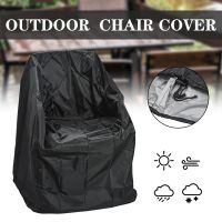 Stacked Chair Dust Cover Storage Bag Rain Dustproof Waterproof Cover Outdoor Garden Furniture Cover Chair Sofa Protector Cover Sofa Covers  Slips