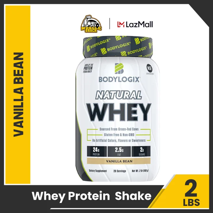 BodyLogix 100 Whey Protein Powder Natural Whey 2lbs Whey Protein