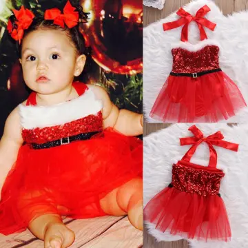 Newborn on sale christmas dress