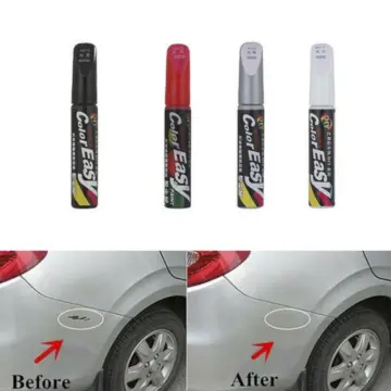 12ml Universal Waterproof Car Scratch Repair Remover Pen Professional Car  Paint Pen Auto Paint Care Tool Home Car Gadget(Black, White, Red, Silver)