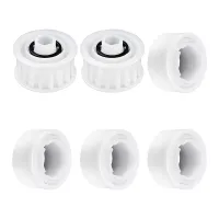 4 Piece Guide Wheels with 2 Pully Gears Part Numbe 3884997-R6 for Dolphin Nautilus CC Plus Premier Pool Cleaner Accessories