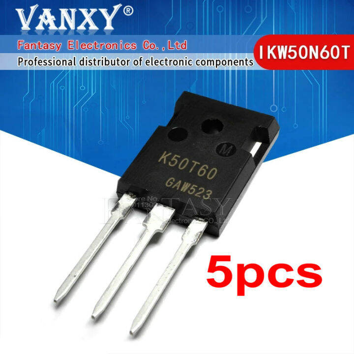 5pcs IKW50N60T TO247 K50T60 TO247 IKW50N60 TO3P 50A 600V IGBT
