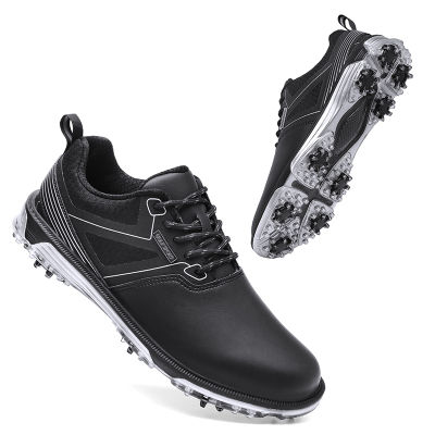 Footjoy~แท้ รองเท้ากอล์ฟรองเท้ากีฬาสำหรับผู้ชายลูกบิดหัวเข็มขัดรองเท้าระบายอากาศกันน้ำ Anti - SLIP Mens รองเท้าผ้าใบออกกำลังกาย